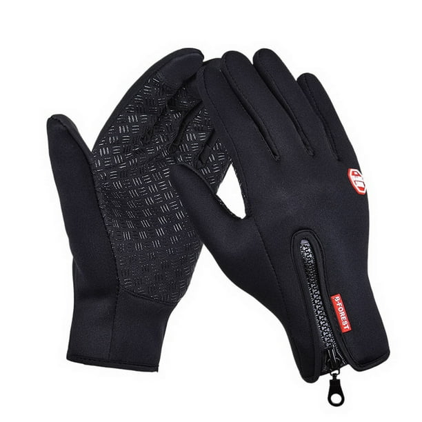 Winter Outdoor Sports Bike Cycling Full Finger Gloves Warm Touch Screen Mitten